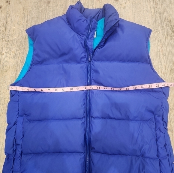 REI Down Vest Blue/purple, Womens Large - Picture 5 of 6